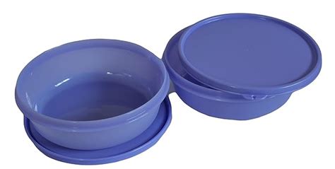 Buy Tupperware Plastic Solid Small Bowl Set (Multicolor, 1 L) -Set of 2 ...
