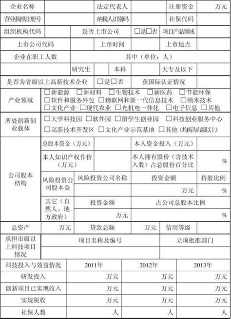 江苏省双创计划-项目申报书-20xx - 范文118