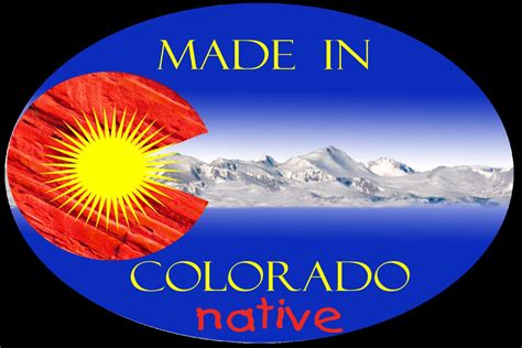 Image result for Colorado Native Sticker