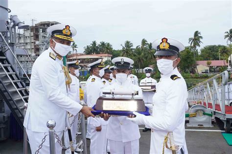 PASSING OUT OF OFFICER TRAINEES AT NAVAL BASE