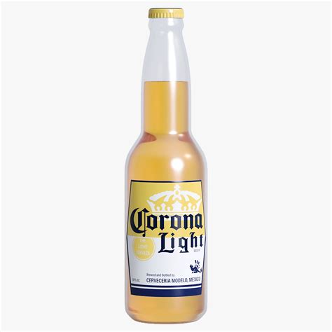 Bottle Beer Corona Free 3D Model - .obj .mtl .tga - Free3D