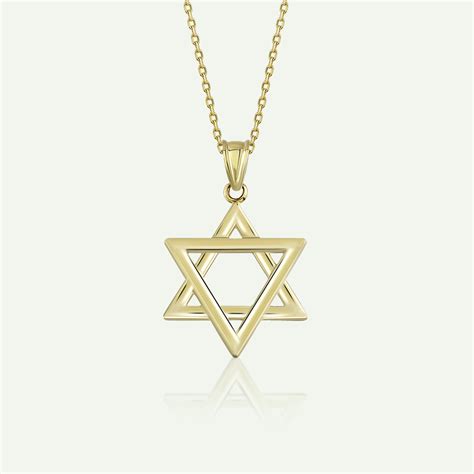 Star of David Necklace - 10K Gold - Antonius Jewelry