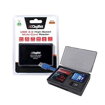 Digitek DCR-021 USB 3.0 Card Reader (Black) : Amazon.in
