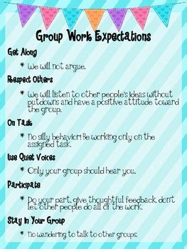 Group Work Expectations 的图像结果