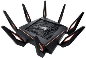 ASUS GT-AX11000 Gaming Router 2.4 GHz, 5 GHz 11000 Mbps Wifi Speed Tri ...