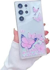 PEEPERLY Back Cover for Samsung Galaxy S22 Ultra Butterfly Glitz Glam ...