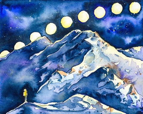 Trailbound Sketches — Winter Solstice Watercolor Tutorial