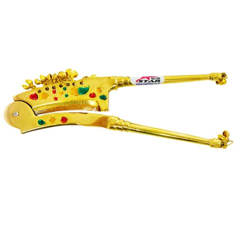 Pure Brass Betel Nut Cutter Sarota, 4 Inch, Golden, Tablet Cutter ...