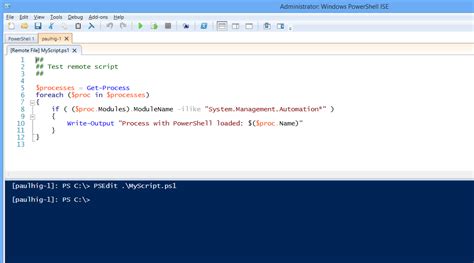 Image result for PowerShell Remote Execute Script