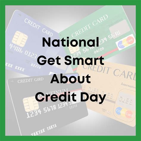 It's National Get Smart About Credit Day and here are five things you ...
