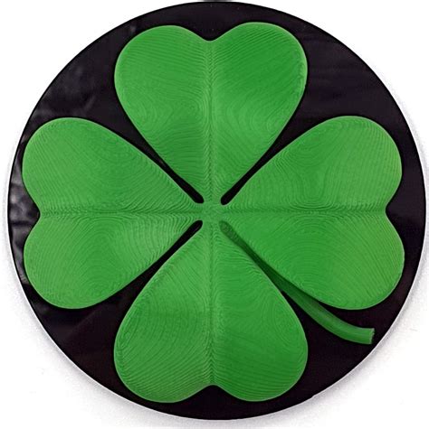 3D OM 3D Badge Lucky Clover, 3-inch Grill Badge, | Ubuy India