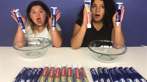 Image result for Toothpaste Slime Challenge
