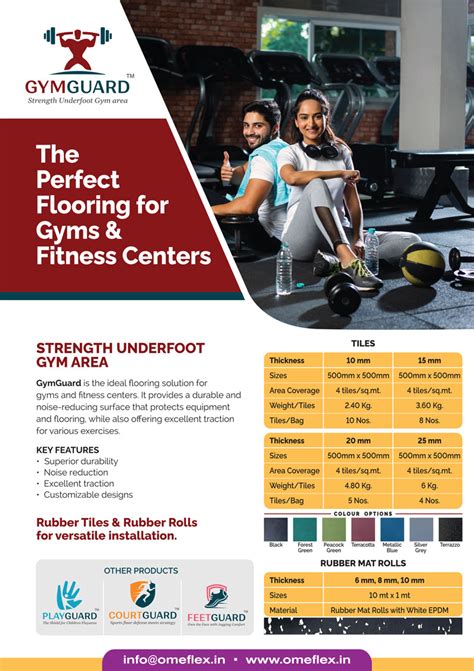 OmeFlex Rubber & Sports Flooring - About