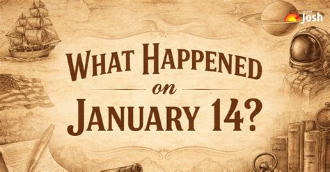 This day in history: What happened today in history – January 14