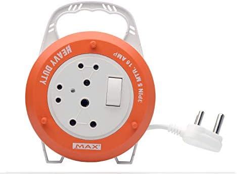 Buy MAX 15 Amp Heavy Duty Flex Box | 3 pin Socket with Switch and ...