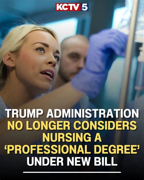 Nursing has been excluded as a “professional degree” by the Trump ...