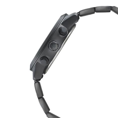 Fastrack Go Skate Quartz Multifunction Black Dial Stainless Steel Strap ...