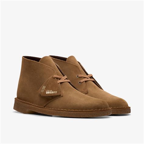 Mens Desert Boot Cola Suede Ankle Boots Desert Boots Lace Up | Clarks UK