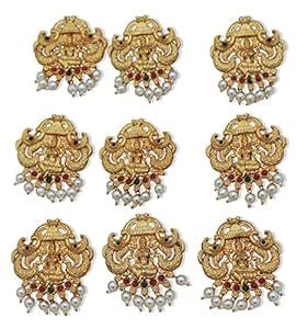 Nagneshi Art_Southern Bling Hair Jewelery Choti Jadai Billai Indian ...