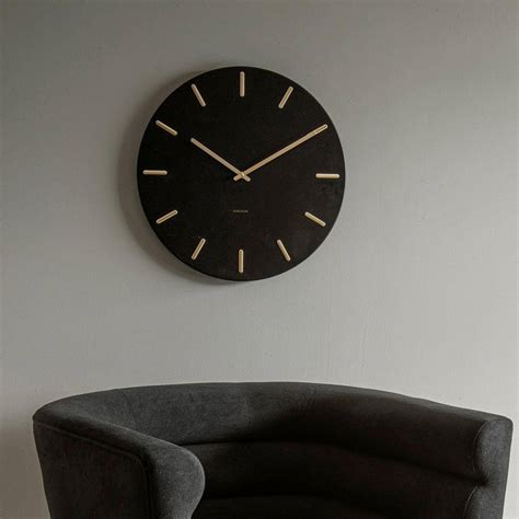 Karlsson Charm Wall Clock 45cm - Black