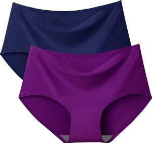 texello Women Hipster Blue, Purple Panty - Buy texello Women Hipster ...