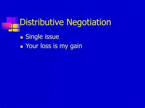 Distributive Negotiation 的图像结果