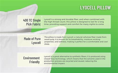 bien LIVING Ultra Soft Microfiber Anti Stress Bed Pillow for Sleeping ...