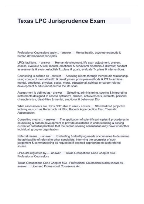 Image result for LPC Exam Questions