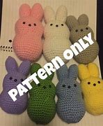 Image result for Crochet Peeps Pattern-Free