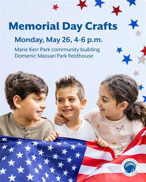 Memorial Day Crafts, Marie Kerr Park W, Palmdale, CA 93551, United ...