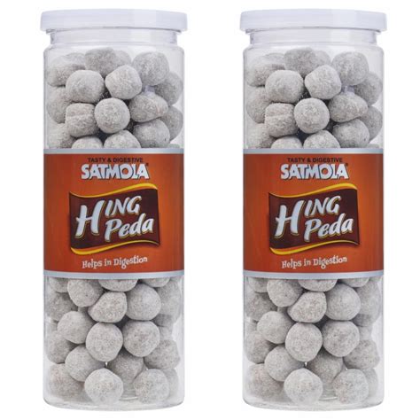 Buy Satmola Hing Peda Digestive Combo - Authentic Indian Treat for ...