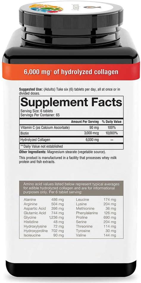 Youtheory Collagen Plus Biotin, 390 Tablets (3 Pack) India | Ubuy