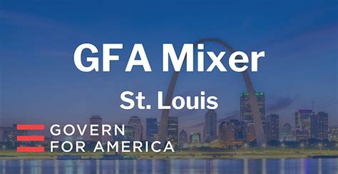Govern For America Mixer - St. Louis, Angad Arts Hotel, St. Louis, 26 ...