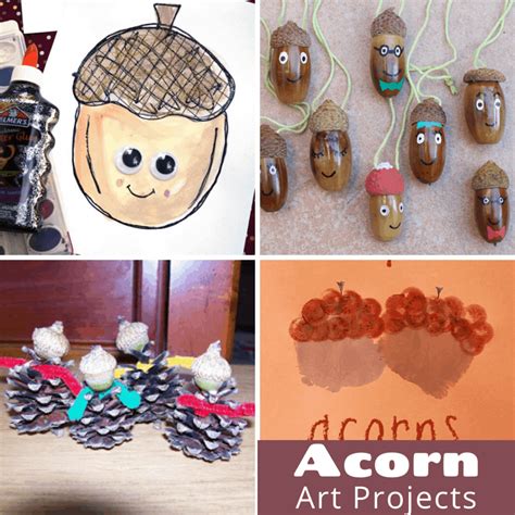 10 Awesome Acorn Art Projects for Preschoolers