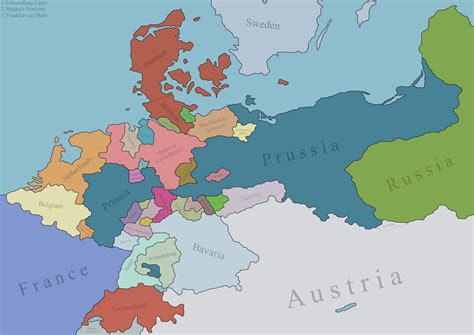 Discover The 1836's World With Victoria 3 Map - Lawod