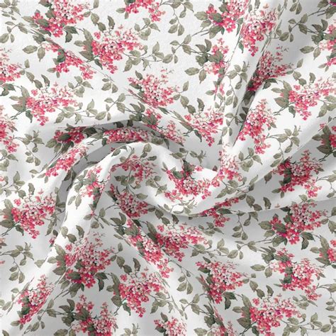 Digital Printed Muslin Fabric Unstitched - Pink Floral – FAB VOGUE Studio