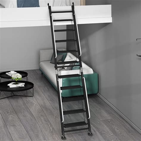 Buy FMXYMC Collapsible Ladders for Home, Aluminum Lightweight Folding ...