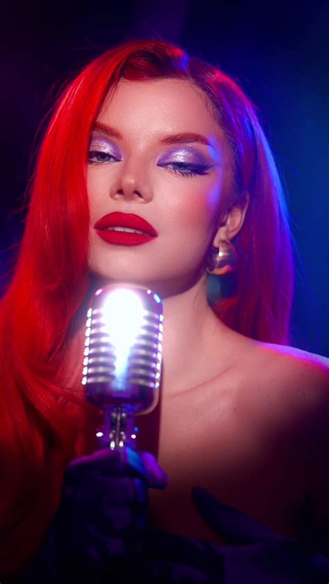 Image result for Jessica Rabbit Transformation Makeup Tutorial