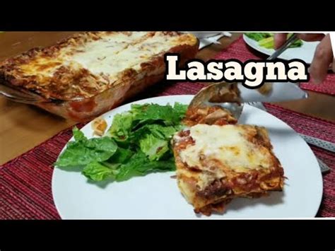 Resep Memasak Lasagna   YouTube
