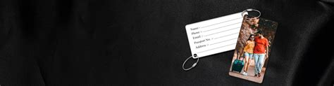 Custom Luggage Tags | Design Your Own Bag Tags