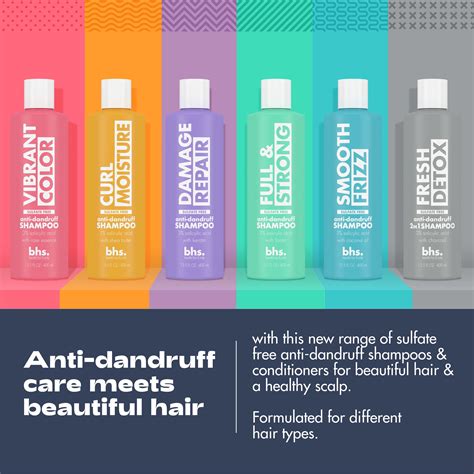 Buy Beautiful Hair and Scalp bhs Anti-Dandruff Shampoo Vibrant Color ...