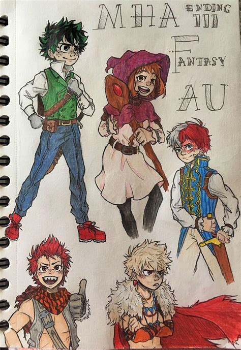 MHA- Fantasy AU page by Lyssabug16 on DeviantArt