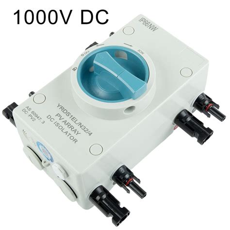 Solar PV DC Switch 1000V 32A Disconnect Switch IP66 | Ubuy India