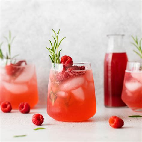 Raspberry Gin Cocktail - Lexi's Clean Kitchen - storytellingco