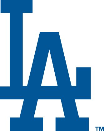 La Dodgers Logo Font