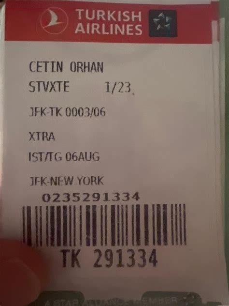 Turkish Airlines Lost Luggage on Turkish Airlines TK 0003 Flight ...