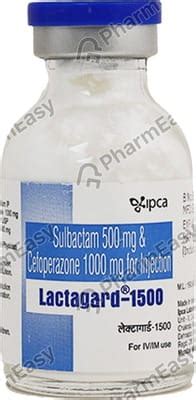 Lactagard 1.5gm Dry Vial Of 1 Powder For Injection: Uses, Side Effects ...