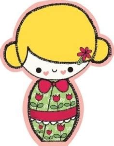 Japanese Dolls Shaped Notecards: Buy Japanese Dolls Shaped Notecards by ...
