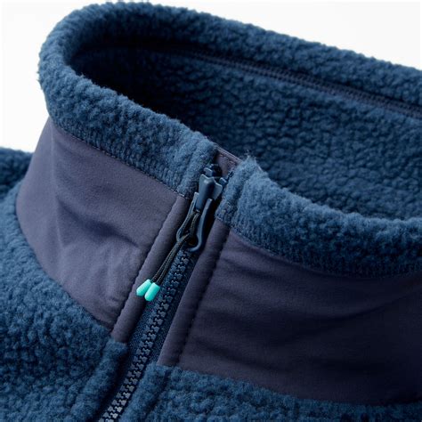 High Pile Sherpa Jacket in River | Men's Zip-Up Fleece Jacket by Myles ...