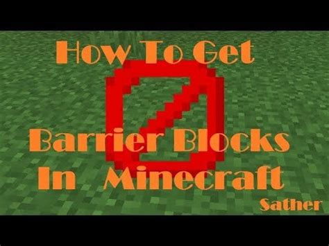 Image result for How to Get Barrier Blocks in Minecraft Java